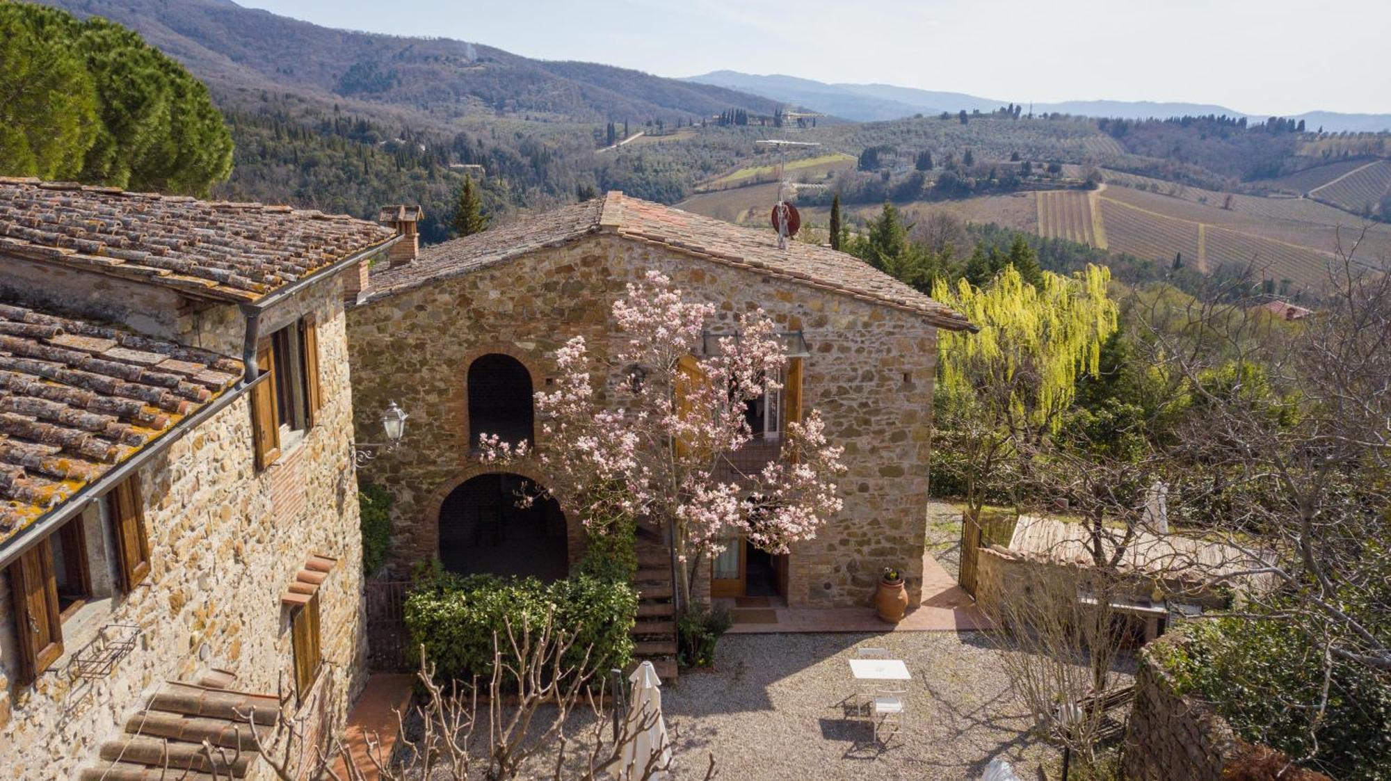 Bed and Breakfast La Magnolia Greve in Chianti Exterior foto